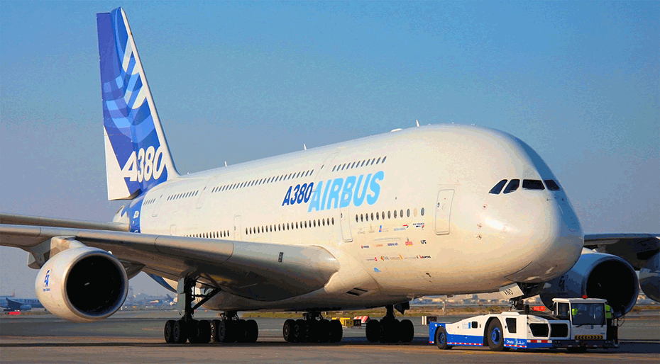 А380 в аэропорту